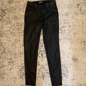 Black Leather-Esque Jeggings